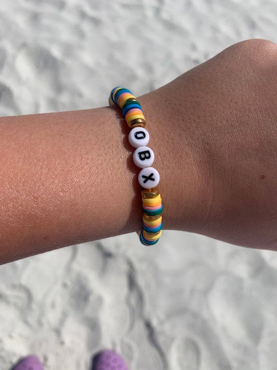 Clay bracelet on sale