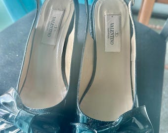 Valentino lakleren sleehakken