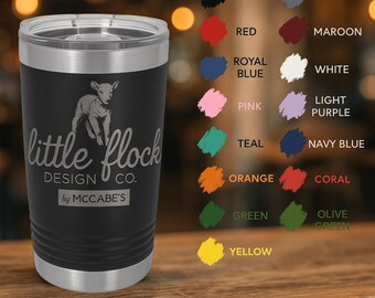 Bulk Quantity 16oz Tumblers with Custom Laser Engraved Logo Bulk Coporate School Event Cups
