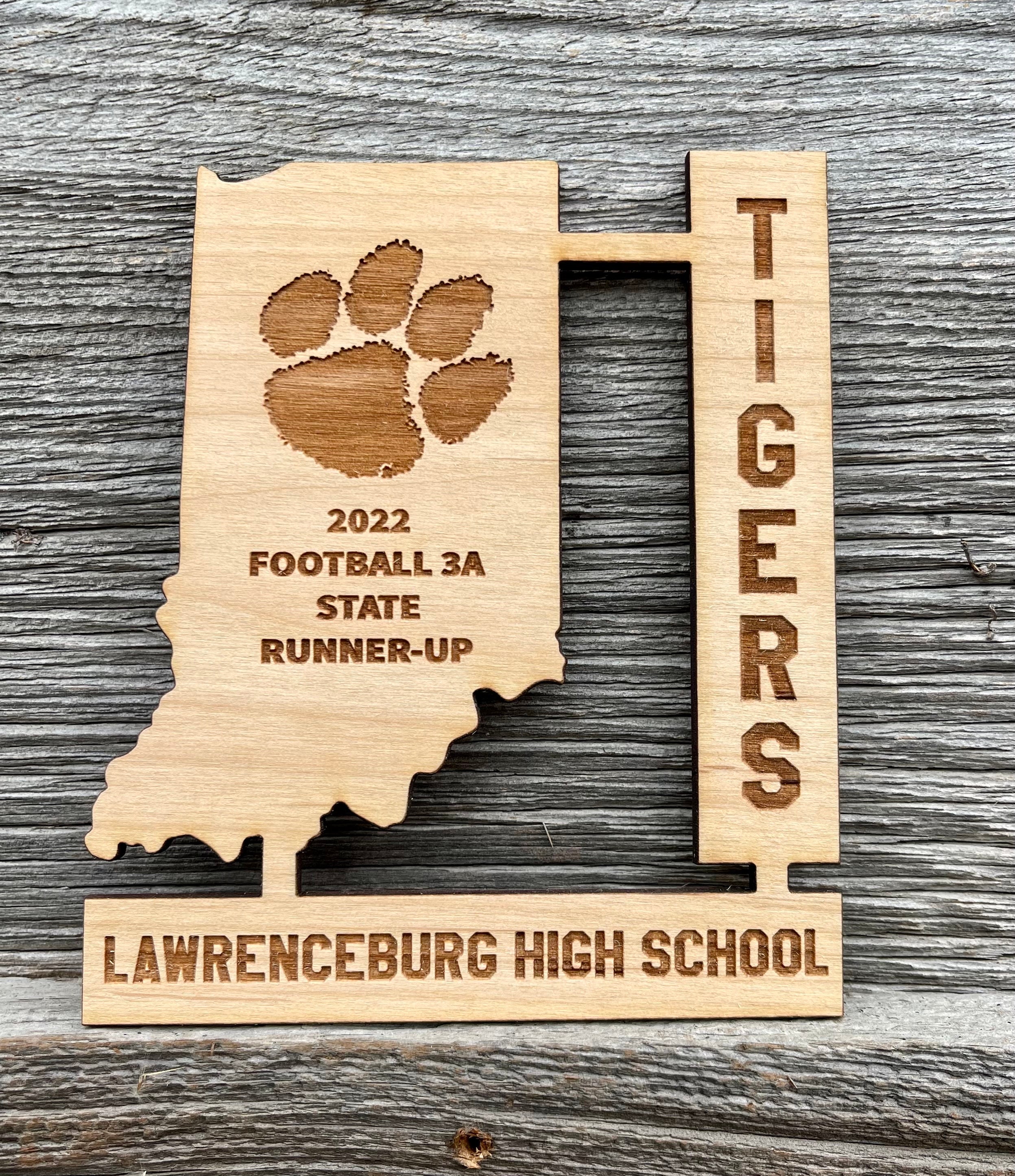 Sectional Champion, Regional Champion, State Champion custom ornaments