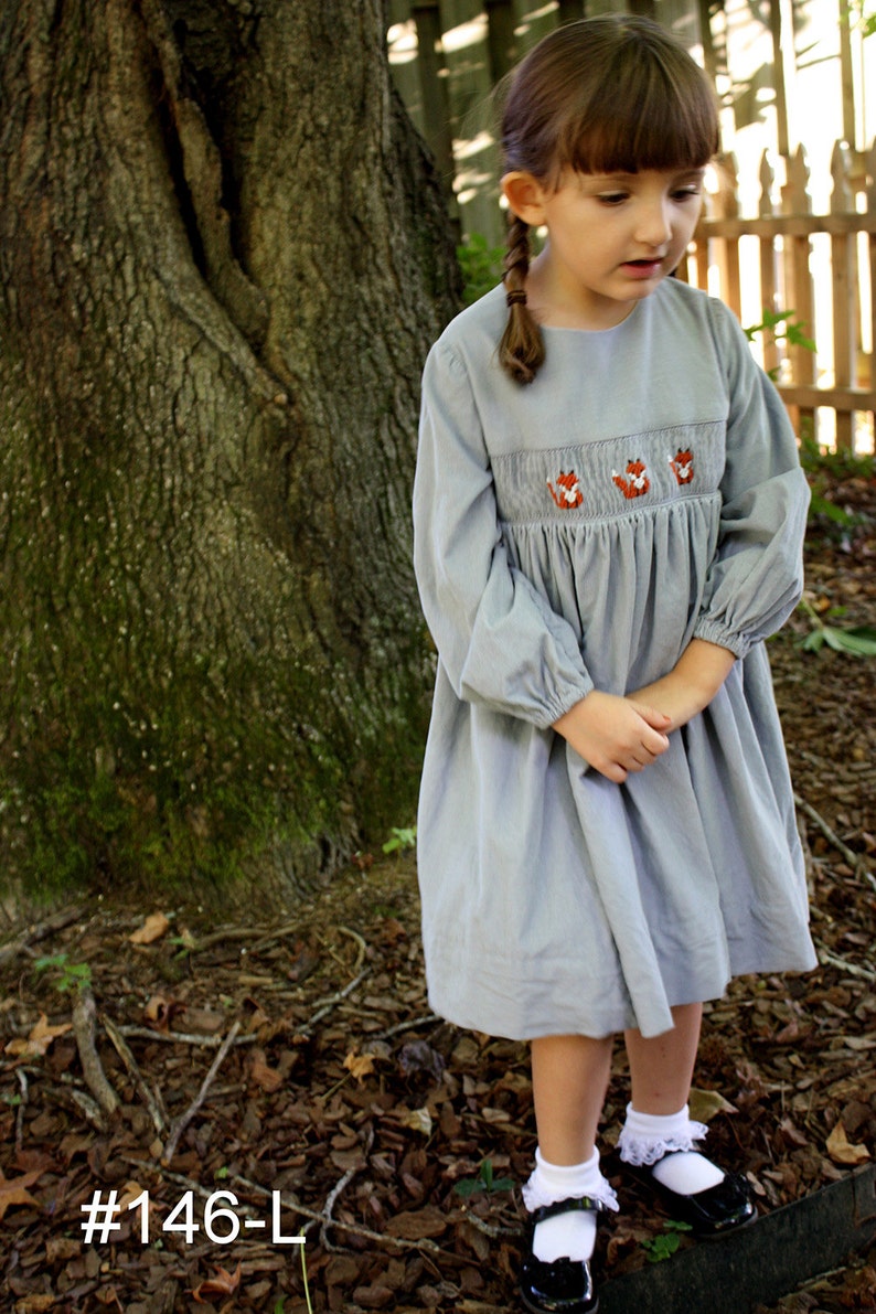 Creations by Michie' 146-L Classic Dress With Smocked - Etsy