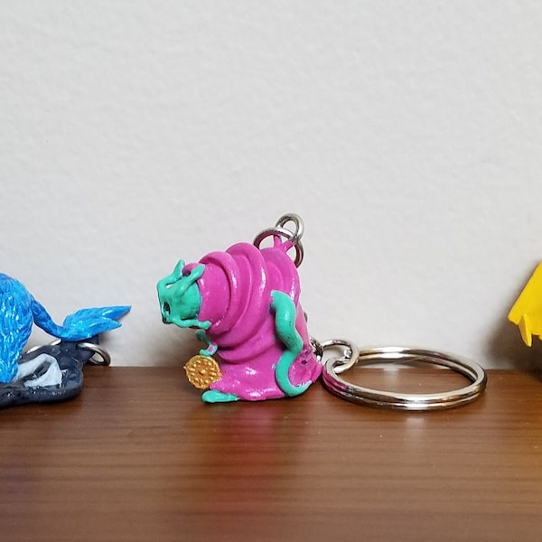 Slay The Spire Act 3 Boss keychains, Deca, Donu, Time Eater, Awakened One