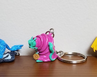 Slay The Spire Act 3 Boss keychains, Deca, Donu, Time Eater, Awakened One
