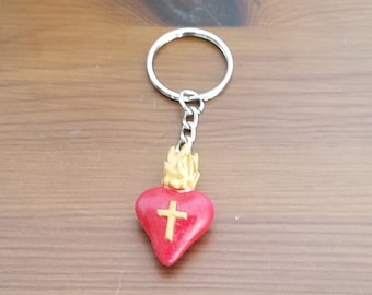 Sacred Heart Keychain Binding of Isaac Rebirth