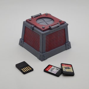 Factorio ロジスティック ストレージ チェスト スイッチ ゲーム カートリッジ コンテナ、10 スロット容量