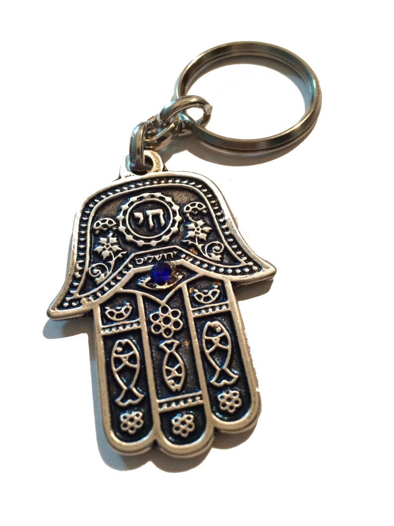 hamsa keychain