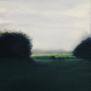 Gerhard Richter landscape, gerhard Richter copy, landscape