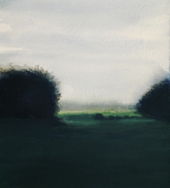 Gerhard Richter Landscape, Gerhard Richter Copy, Landscape