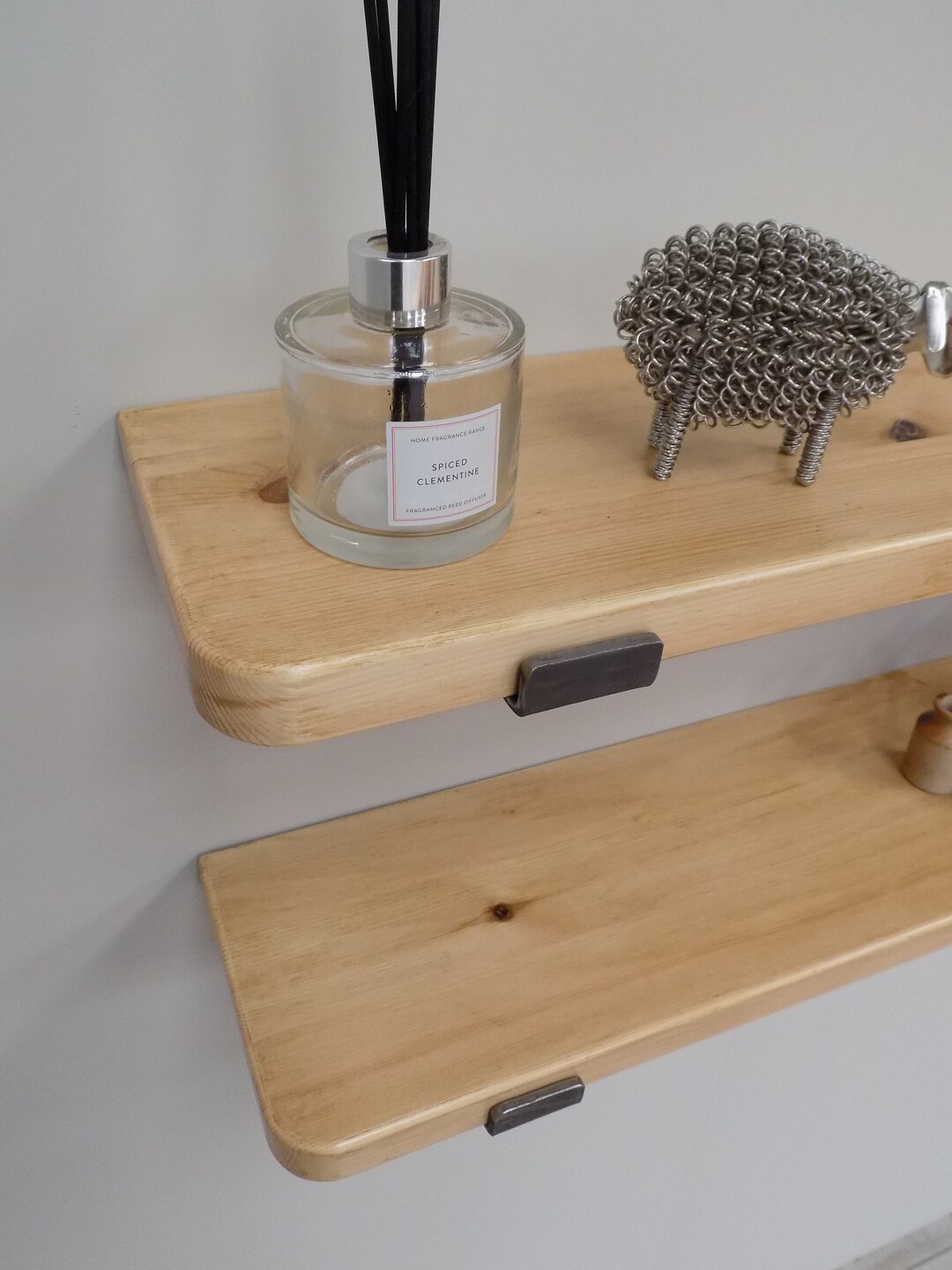 Rustic Shelves 200mm X 32mm. Handmade Rustic Pine Shelves & Etsy UK