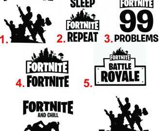 Eat Sleep Sticker Etsy - fortnite decal eat sleep repeat wall decal game room home decor where we droppin boys wall mural 99 problems chill dab