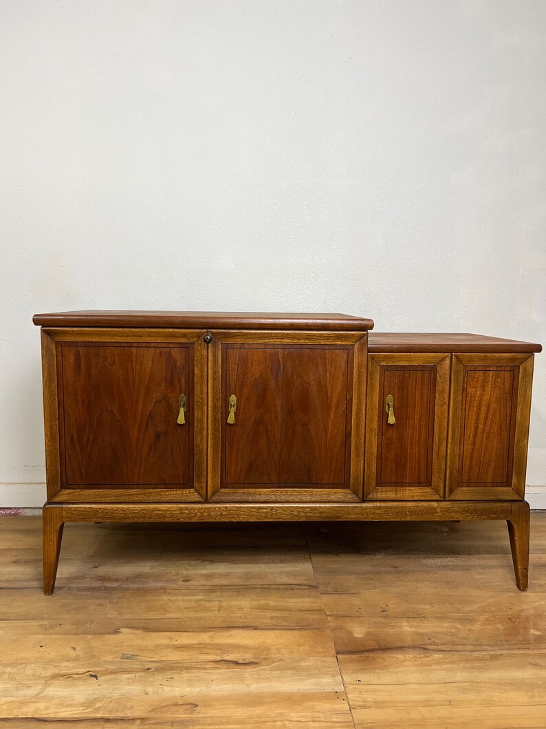 SOLD 1959 Lane Cedar Chest Mid Century Modern Style With Added Vinyl