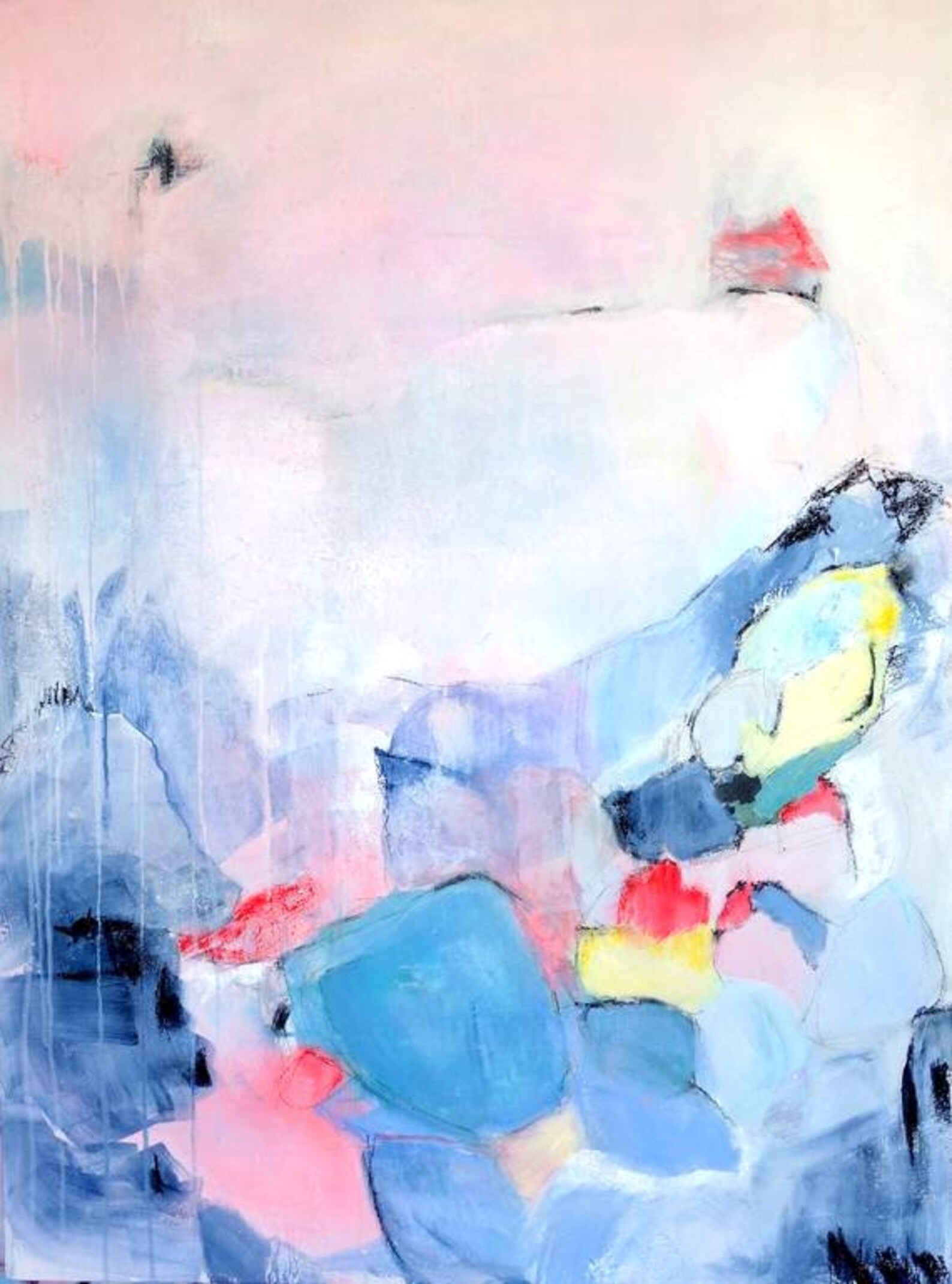 Abstract Giclee Print Abstract Wall Art Abstract Landscape Etsy