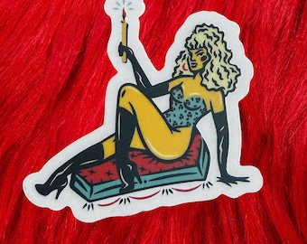 Lost Soul - Clear Sticker  / Vintage inspired By MISCHIEF MADE,