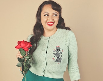 poodle cardigan