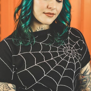 The Spiderweb Short Sleeve Sweater