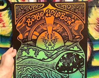 Babe Rainbow 10/22/22 Asheville Poster, The Babe Rainbow