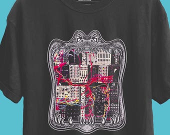 King Gizzard KGLW Synth Gator Tee | Psychedelic Rock Fan Gift