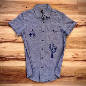 Desert Vibes Short Sleeve Button up