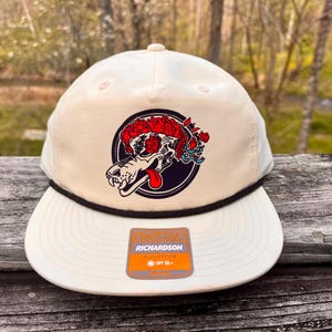 Grateful Dead fan hat, Dire Wolf Bertha Skull hat, Jerry Garcia Hat, Adjustable Hat