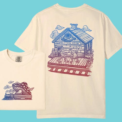 Alien Outlaw Space Cowboy T-Shirt - Vintage UFO Graphic Tee For Men & Women - View #2