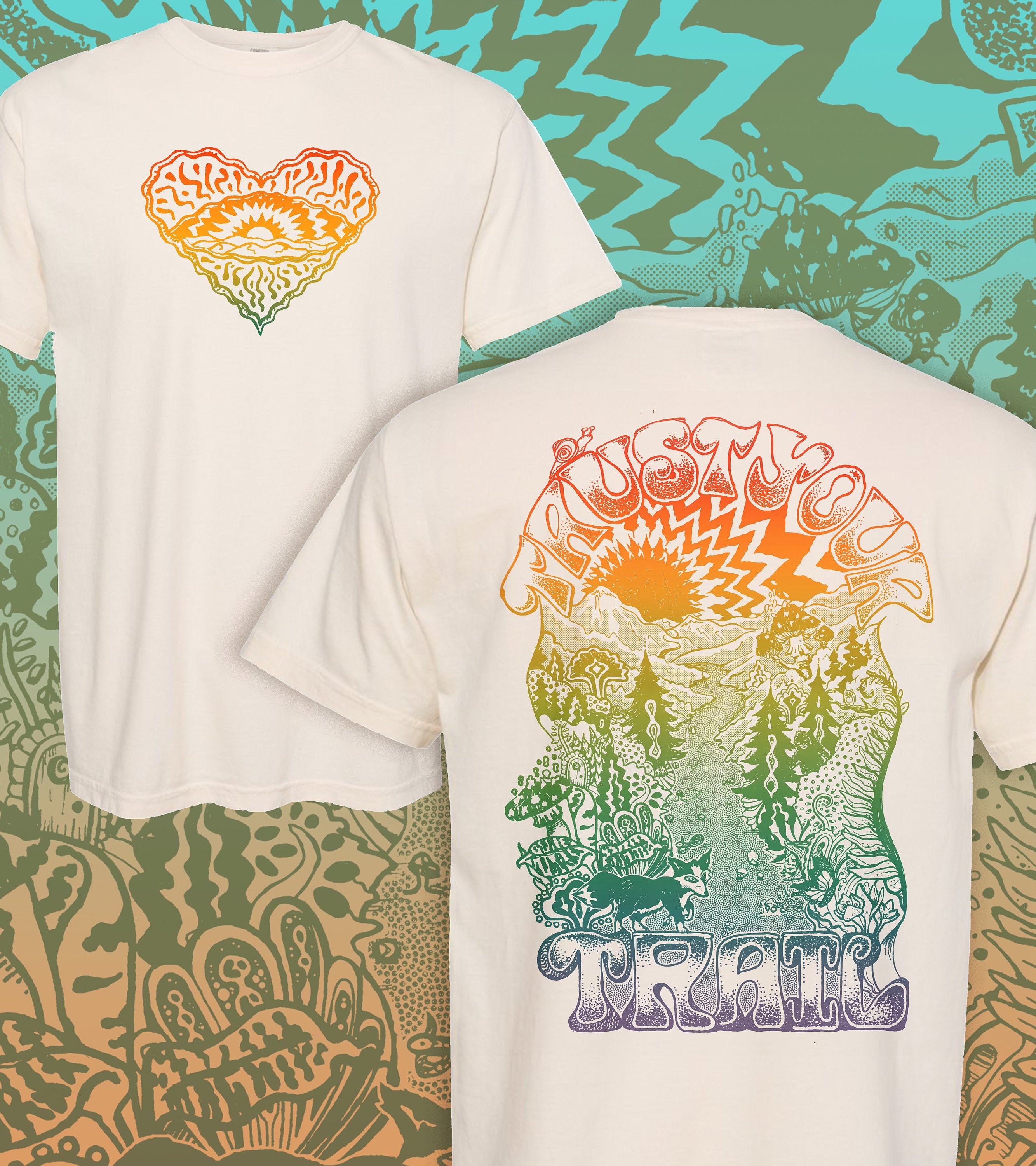 Trust Your Trail Shirt Nature Lover Shirt Hiking Shirt Etsy