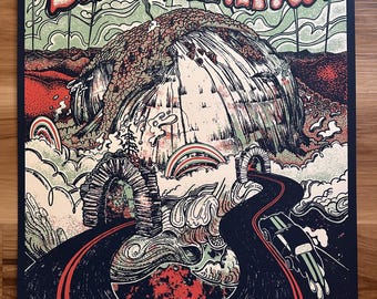 Billy Strings Poster, Official Billy Strings Asheville 2025 poster