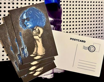 Frozen Jack White Postcards