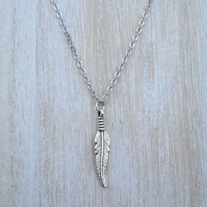 Feather Charm Necklace