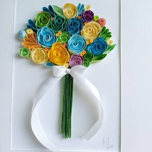 bouquet paper bolsa