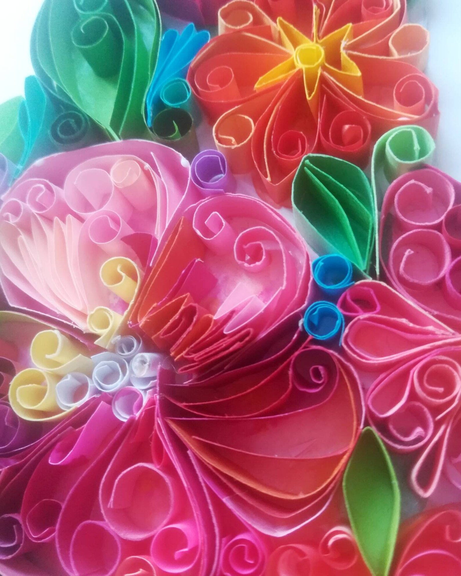 Quilled Paper Art butterfly, Quilling Wall Paper, Personalised Gift