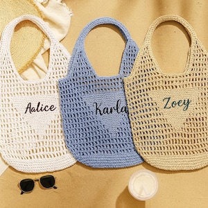 Personalized beach tote bag,Girl travel tote bag,Personalized Beach Tote Bag,Custom Name Tote Bag,Bridesmaid Gifts,Personalized Beach Bag