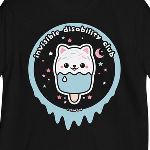 Invisible Disability Club Shirts, Awareness and Support, Plus Sizes Available