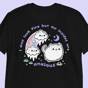 Anxiety Kitten, Cute Alternative Clothing, Plus Sizes Available