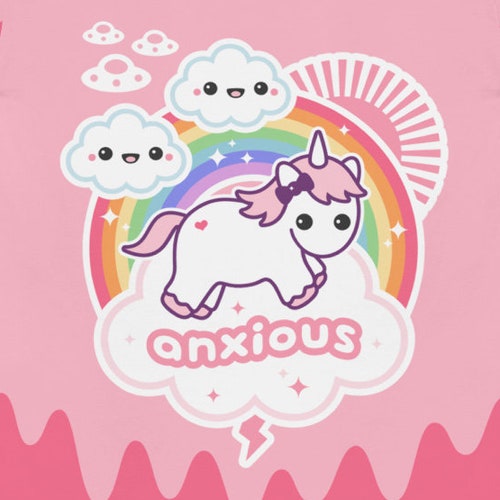 Kawaii Unicorn Witch Shirts Pastel Goth Clothing Witch Etsy