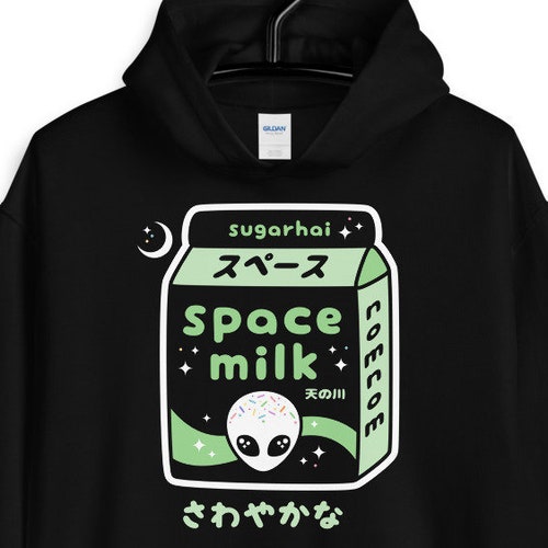 Pastel Goth Alien Space Hoodies Cute Clothes Oversized Etsy