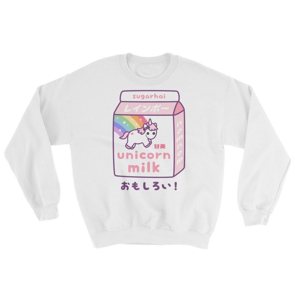 Kawaii Peach Milk Unisex Sweatshirt main image 1