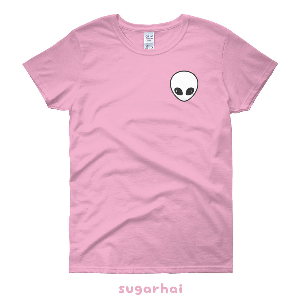Alien Shirts Pastel Goth Alien Head Cute Clothes Soft Etsy