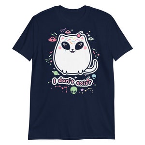 Pastel Goth Kitty Cat Alien Shirts, Soft Grunge Kawaii Clothes, Plus Sizes Available