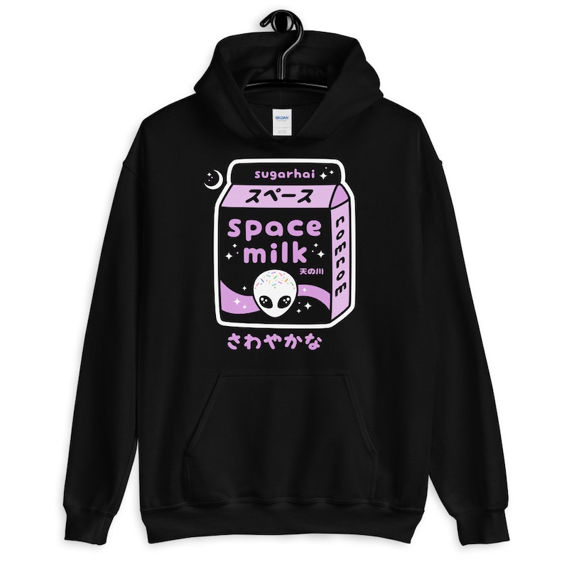 Pastel Goth Alien Space Hoodies Cute Clothes Oversized Etsy