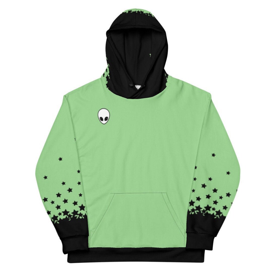 Space Grunge Alien Hoodie Pastel Goth, Plus Sizes - Etsy