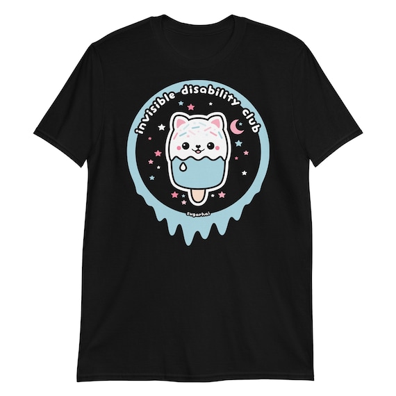 Invisible Disability Club Shirts, Awareness and Support, Plus Sizes Available