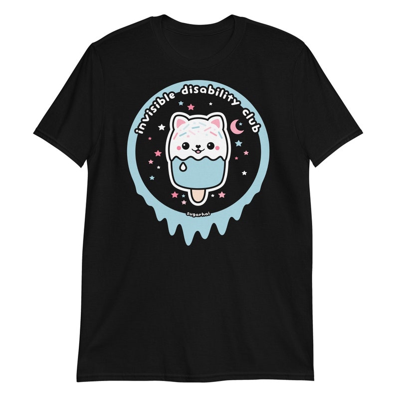 Invisible Disability Club Shirts, Awareness and Support, Plus Sizes Available image 1
