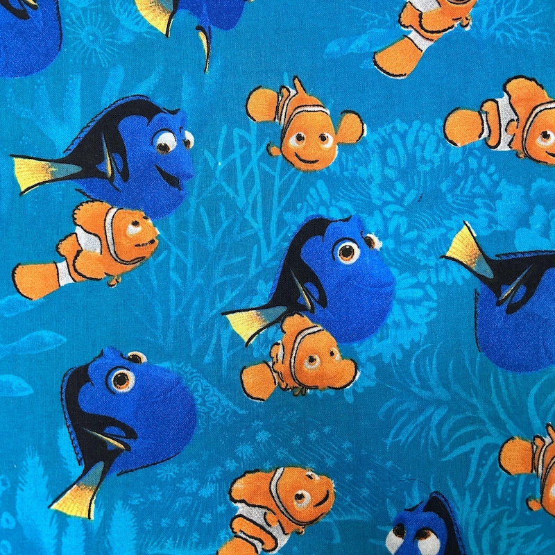 Finding Nemo Fabric - Etsy