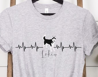 Siberian Husky Shirt Husky Lover T-Shirt for Siberian Husky Owner Husky Dog Shirt for Dog Lover Tshirt Siberian Husky T shirt For Husky Mom