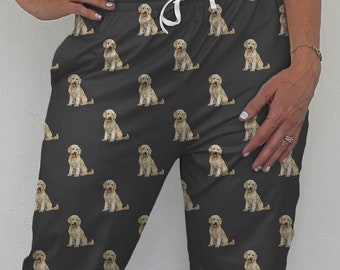 Goldendoodle PJs Golden Doodle Pajamas Bottoms Men's Labradoodle Jogger Pants Christmas Pajamas Bernedoodle Matching Pajamas Sheepadoodle