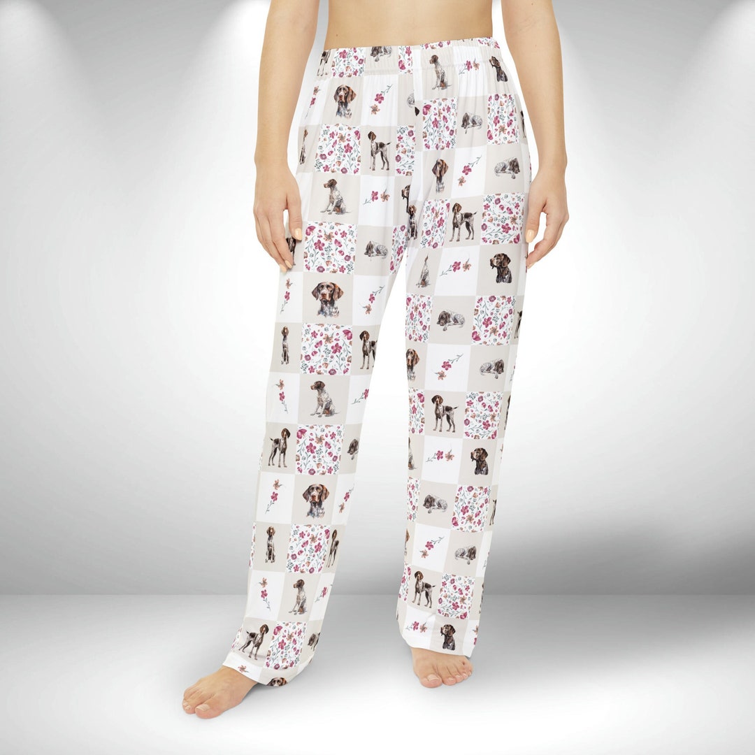 GSP Pajama Bottoms, German Shorthaired Pointer Doggy Pajamas ...