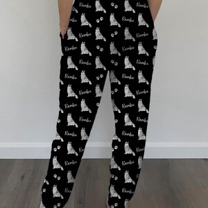 custom husky pajama pants, personalized husky pj pants