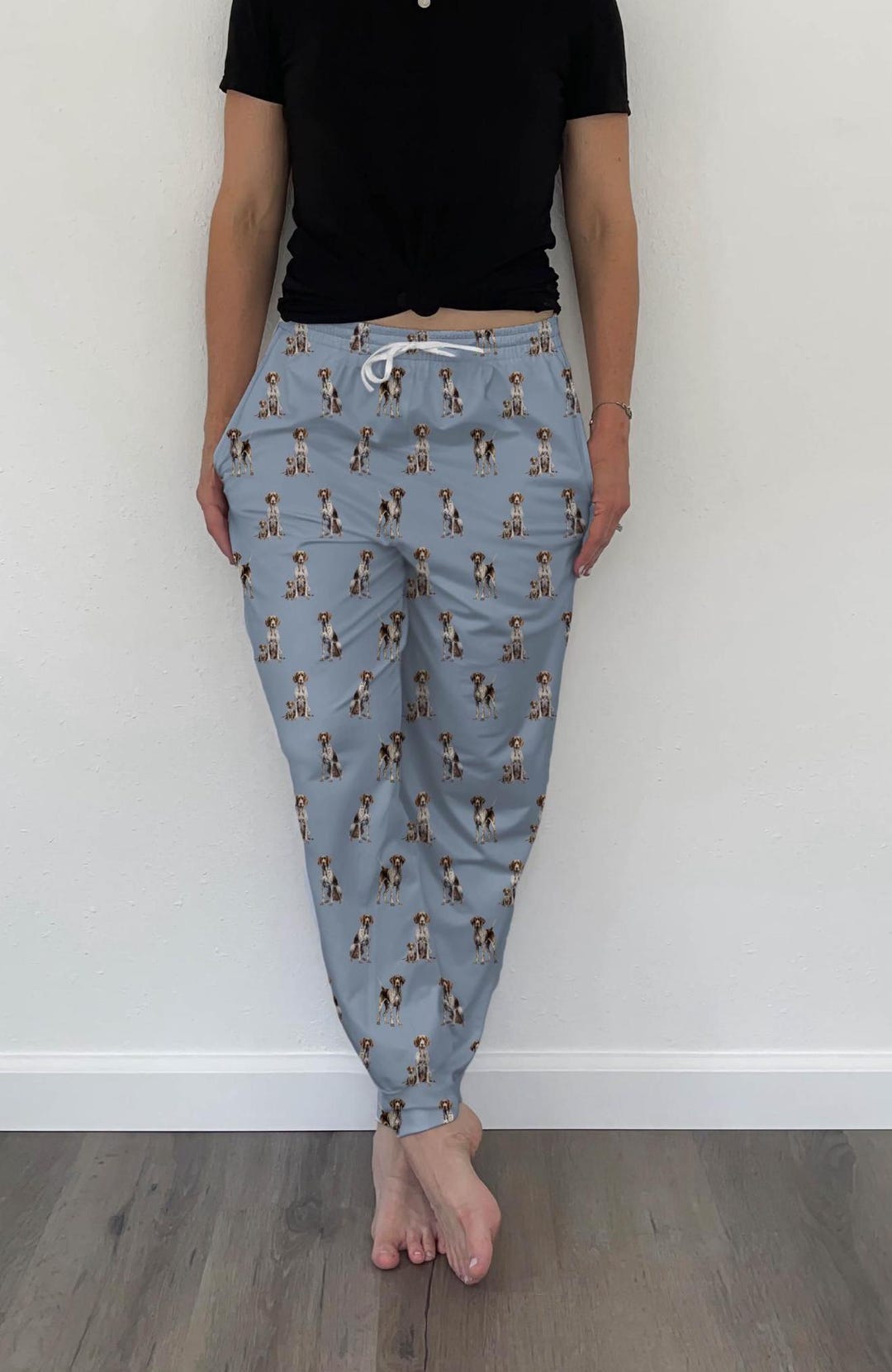 German Shorthaired Pointer Pjs, GSP Gifts, Pointer Pajama Bottoms, Men ...