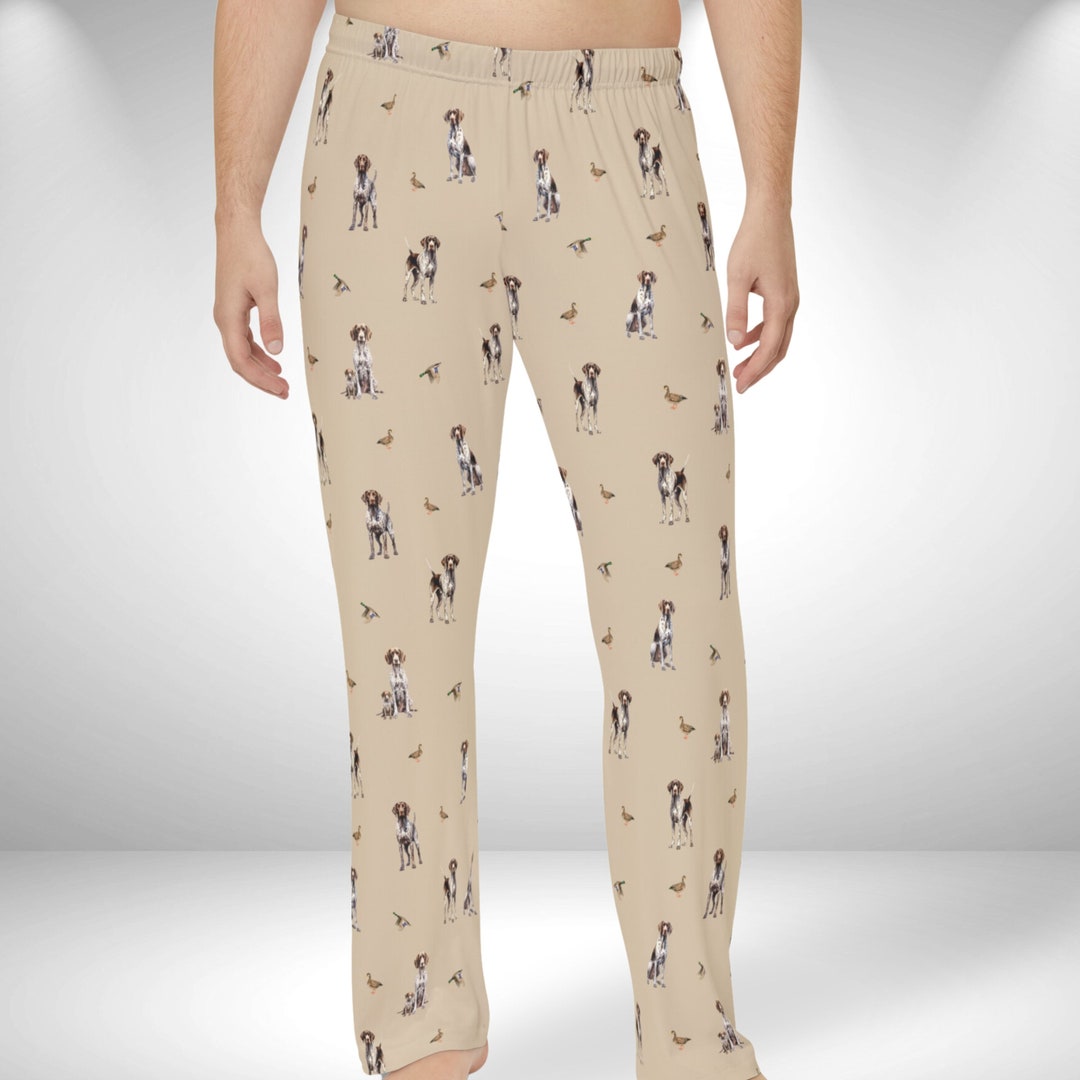 Mens GSP Pajamas Pants German Shorthaired Pointer Pajama - Etsy