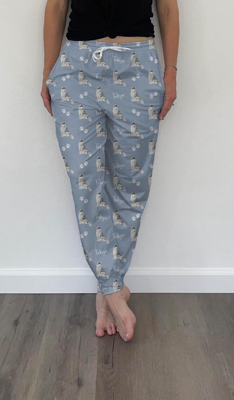 personalized husky pajama pants